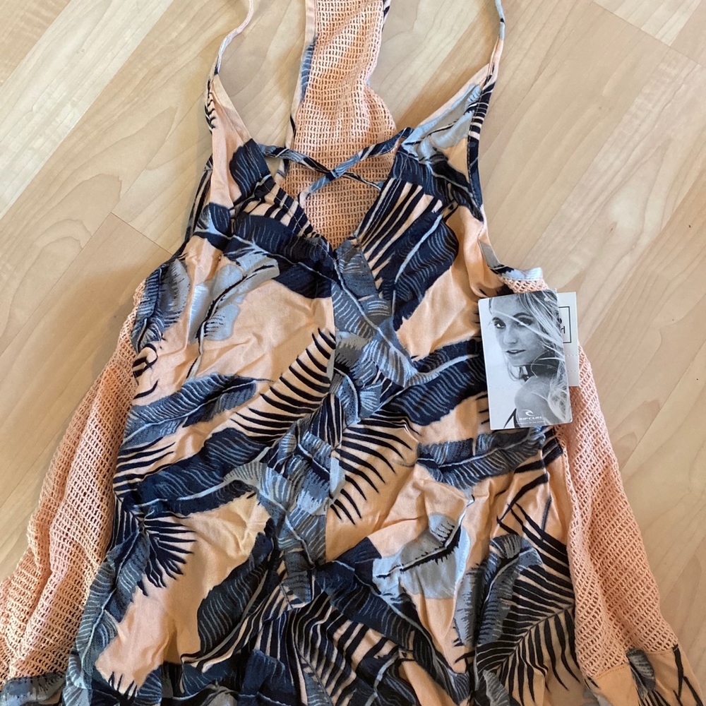 NWT rip curl sundress/cover up